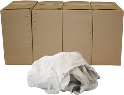 Poetsdoeken | 2 Kg. | Witte Badstof | Poetslappen | Handdoeken | Pluisarm | Multi Towel