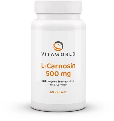 Vitaworld L-carnosine 500mg 60 capsules