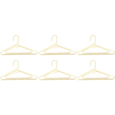 100 stuks Metalen Paperclips Galvaniseerproces Gouden Paperclips Roestvrije Paperclips Niet beige