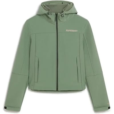 Superdry - Softshell trekkerjas met capuchon - Dames