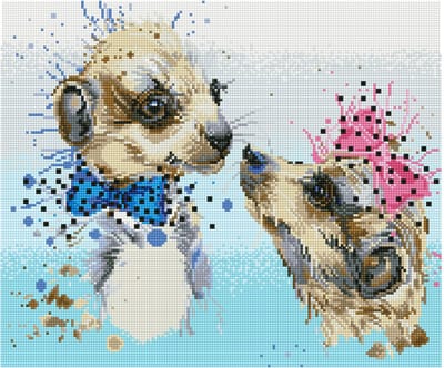 DD9.030 Diamond Dotz® - 50x42cm Meerly Love
