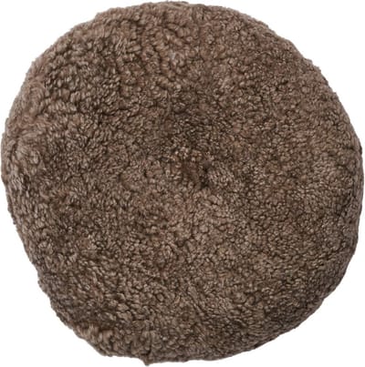 Sheepskin House - Rond Kussen - Dubbelzijdig - D40 cm