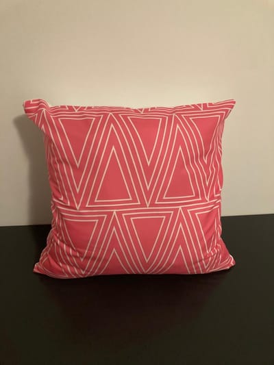 Nordic Geometry Collection Kussenhoes – Pink Edition - 45x45 cm