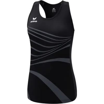 Erima Racing Hardloopsinglet Dames - Zwart | Maat: 34