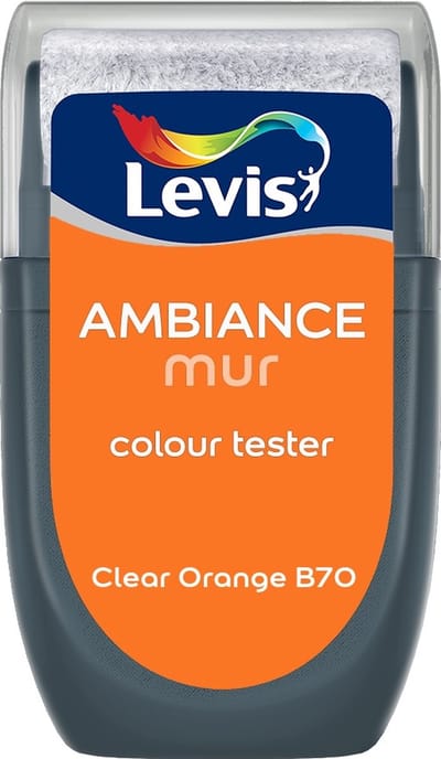 Levis - Muurverf Kleurtester Mat Mix - Clear Orange B70 - Mengverf - 30 Ml