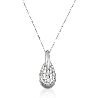 Orphelia Dames 925 Sterling Zilveren Ketting met Hanger - Zilver ZH-4771