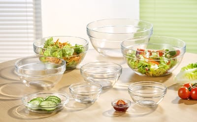 Kom Duralex Lys 17 cm 0,8 l Transparant Gehard glas