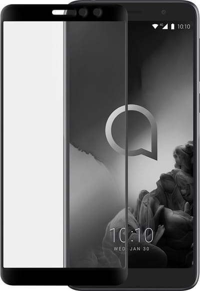 Alcatel, Screenprotector geschikt voor Alcatel 1X 2019 - Tempered Glass Ultra-Resistant, Transparant