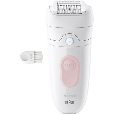 Braun Silk-epil 5 SE5-000 Epilator - 1 stuk - Massageroller - Voor nat en droog gebruik - Inclusief trimmerkap