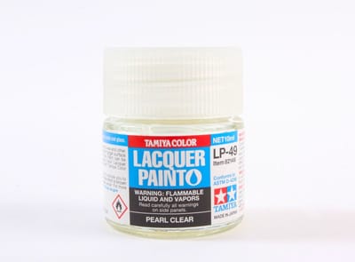 Tamiya Hobbyverf Enamel verf - LP-49 Pearl Clear Varnish - Gloss - Lacquer Paint - Verf potje - 10 ml