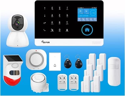 Alarmsysteem Thuis - Inbraakbeveiliging GSM - Huis Beveiligen - Tuya App Controle - 185x125MM - G