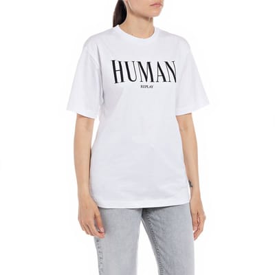 Replay W3698d.000.23188p T-shirt Met Korte Mouwen Wit XS Vrouw