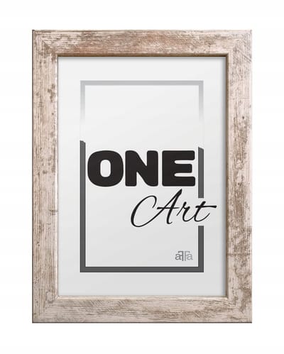Hekla Fotolijst 10x15 cm - Whitewashed Grenen MDF Staand