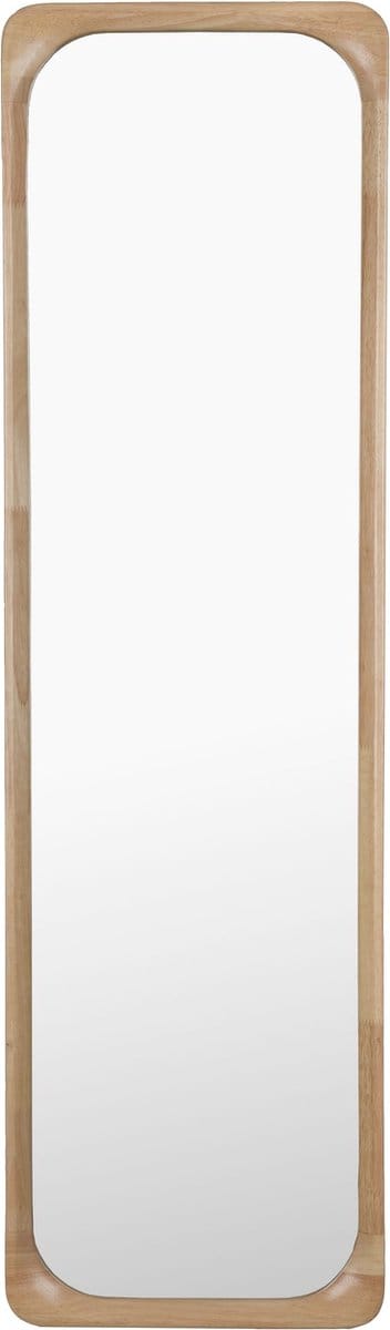 Housecraft Living Thun Spiegel/ Passpiegel Rechthoekig 120x35 cm Hout - Beige