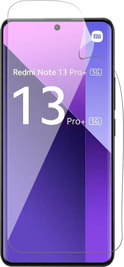 Screenprotector geschikt voor Xiaomi Redmi Note 13 Pro Plus - 1x FlexGuard Screen Protector