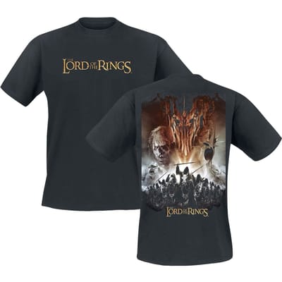 The Lord Of The Rings T-shirt - Lord Of The Rings - S tot XXL - voor Mannen - zwart