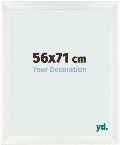 Your Decoration - Fotolijst 56x71 cm - MDF - Wit Geveegd - Pisa