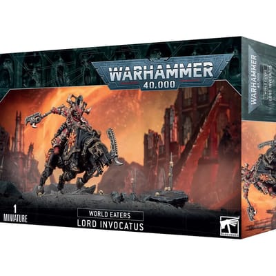 Beeldje Games Workshop Warhammer 40k - Space Marine du Chaos World Eaters Seigneur Invocatus