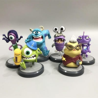 Anime Personages Monsters Energiebedrijven Luid Lachend Actiefiguren Verdraaide Eieren Grote Ogen Mode Speelgoed Bureau Ornament