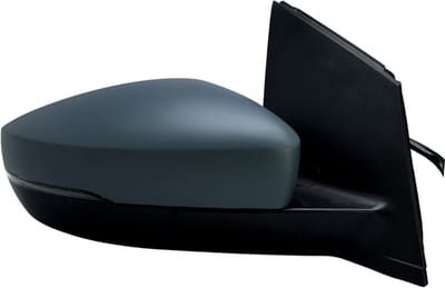 BILMAX Rechter Buitenspiegel Vervanging voor Volkswagen Polo (6R) 2009–2016, Elektrisch Verstelbaar, Verwarmd, Met Richtingaanwijzer, Gegrond, 6-Pins (Passagierszijde)