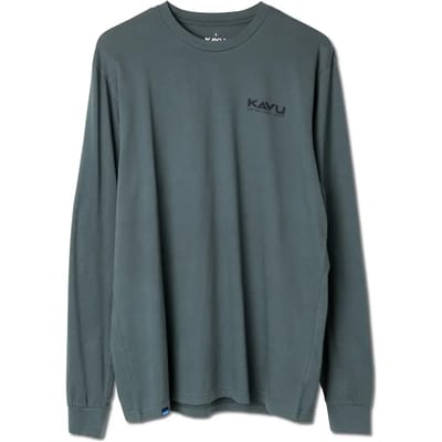 T-shirt met lange mouwen KAVU Etch Art