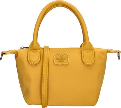 Charm London Buckingham Mono Handtas - Crossbody - Schoudertas - Lichtgewicht - Zacht geel