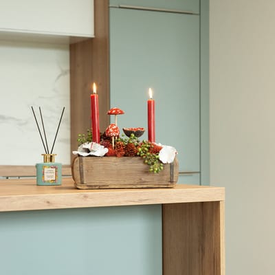 Taper Candles Rode Kaarsen Kaars Decoratie Kerstmis Ø21/170mm 6 Stuks,