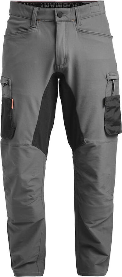 Jobman 2194 Stretch Service Trousers 65219418 - Donkergrijs/Zwart - D088