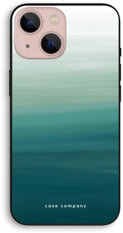 Case Company® - Hoesje geschikt voor iPhone 13 mini hoesje - Ocean - Biologisch Afbreekbaar Telefoonhoesje - Bescherming alle Kanten en Schermrand