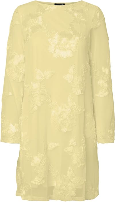 Pieces midi-jurk PCEVA