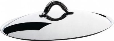 Alessi Pannendeksel Mami - SG200/16 - Ø 20 cm - Ontworpen door Stefano Giovannoni - Hoogwaardig 18/10 Roestvrij Staal - Geschikt voor Inductie - Vaatwasserbestendig - Elegant en Functioneel Design voor de Mami Pannenset