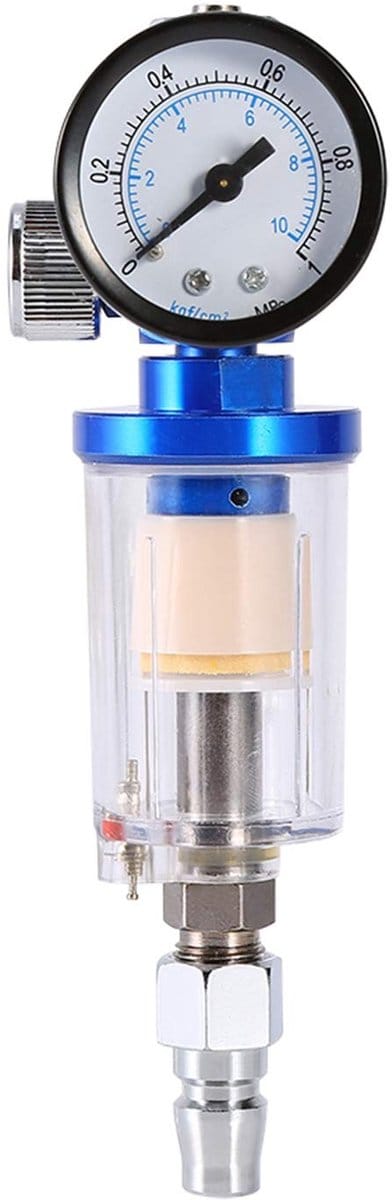 Paint Spray Gun - Oliefilter - Compact en gebruiksvriendelijk - Aluminium - Luchtdroger - Voor verfspuiten - Kleurloos