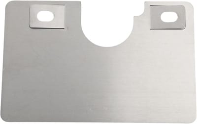 Deur Stopper - Deur Beschermer - Voertuig Beveiliging - Roestvrij Staal - 2.54 cm - Zilver