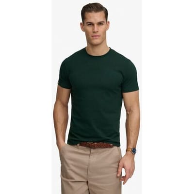 Superdry - Essential Company Logo Geborduurd T-shirt - Heren - T-shirts