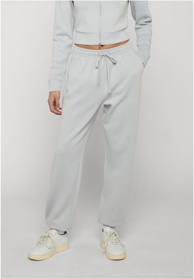 Urban Classics - Slim Fit Scuba Dames joggingbroek - XXL - Grijs