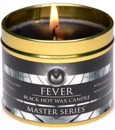 Fever Black Hot Wax Paraffin Candle