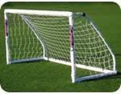 Taktisport UPVC Jeugdgoal - Voetbaldoel - 2.45m x 1.25m - Voetbalgoal