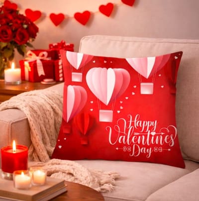 Valentine Wishes Collection Kussenhoes - 45x45 cm