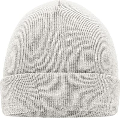 Myrtle Beach 'Knitted Cap' Beanie Off/White