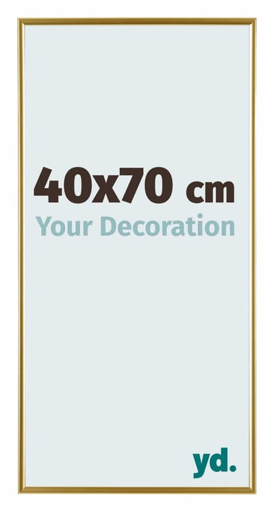Your Decoration - Fotolijst 40x70 cm - Kunststof - Goud - Evry