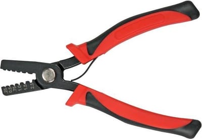 Toolland Professionele krimptang, voor nauwkeurige en betrouwbare krimpprestaties, voor adereindhulzen 0.25 mm² - 2.5 mm²