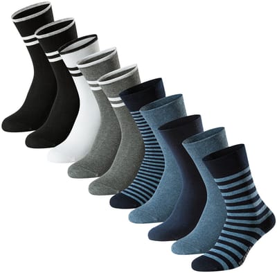 Schiesser Heren sokken 10 pack Bluebird