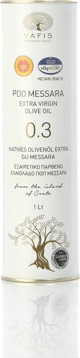 Zonnig Kreta's beste Extra Vierge olijfolie 1liter