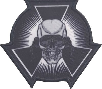 Megadeth - Skull Start Patch - Zwart