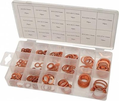 HBM 205 Delig Koperen Ringen Assortiment