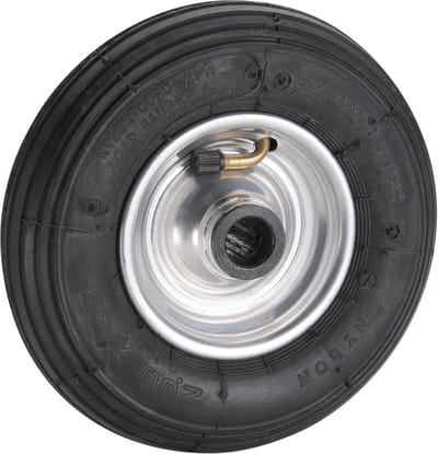 Luchtband voor Steekwagen met Stalen Velg - 200x50mm - 75kg Draagvermogen - 60mm Naaf