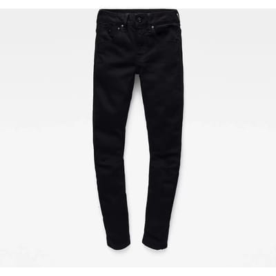 G-Star Arc 3d Skinny Pitch Black Maat: W23L32 | Skinny Jeans Outlet | Dames | Zwart