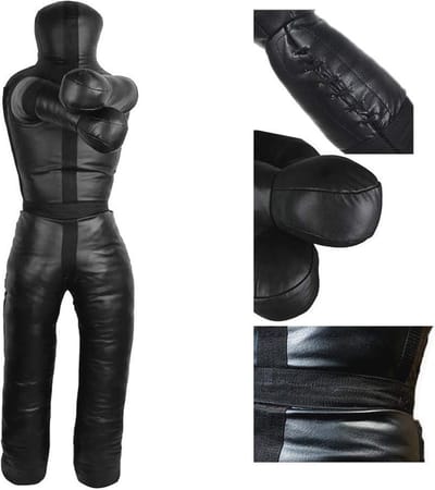 1,8M Hollow Wrestling Dummy - Bokszak voor Sanda, Muay Thai, MMA, Judo en Jiu-Jitsu Training