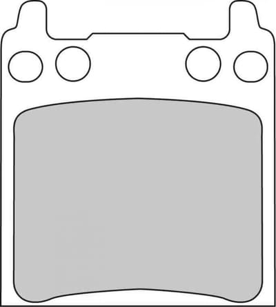 Plaquette de frein Ferodo pour Moto Honda 1000 Goldwing 1979 GL2 / AR Neuf