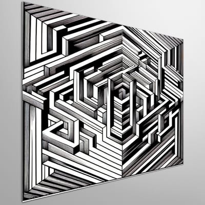 Kunstprint | Wanddecoratie | Dibond | 20 × 20 cm